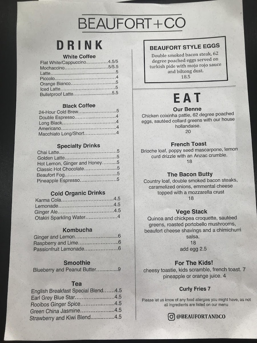 Menu Beaufort Co-5